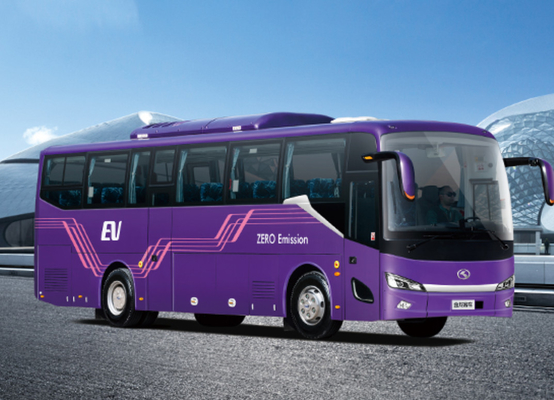autobus de ville de 11M Pure Electric Diesel avec la porte ouverte pneumatique