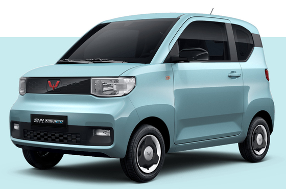 Voitures d'ev de Wuling de mini SUV 120~170KM champ d'exercice des voitures électriques HONGGUANG mini