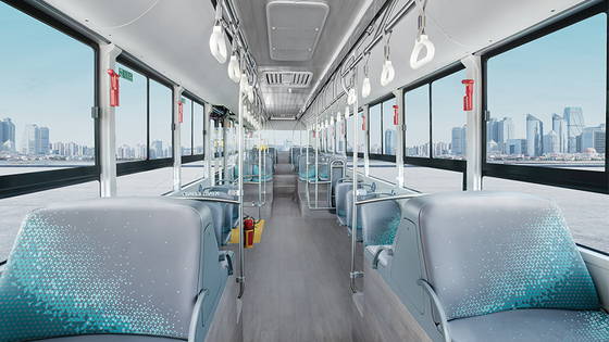 Autobus pur 12M Electric City Bus de véhicule électrique de KINLONG 5G 28 sièges