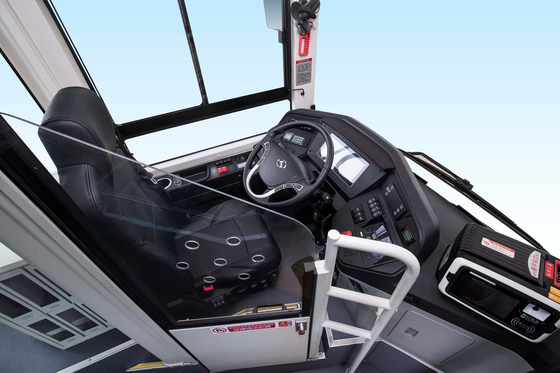 Énergie pure 8m moyennement grands d'autobus de véhicule électrique de Zero Emission