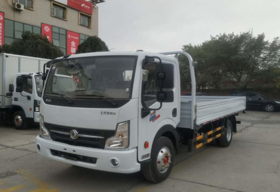 Le camion de livraison simple de cargaison de la rangée 4x2 allument 8,5 Ton Truck 4.3M Long Fence Type