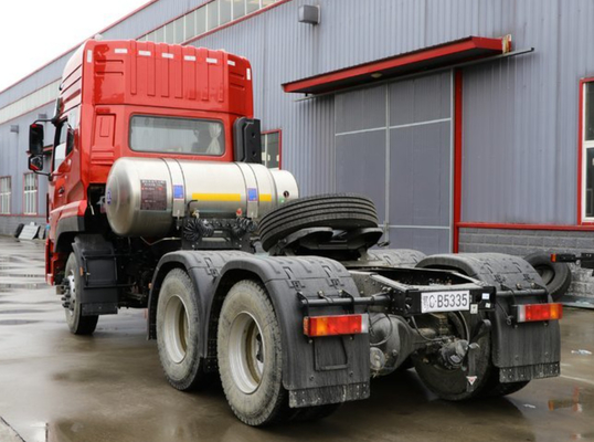 420HP Cng résistant troque l'émission du camion Eur.IV du tracteur 6x4