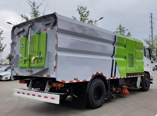 type diesel de camion de balayeuse de route de 169kw 230hp 12CBM pour l'endroit de mine
