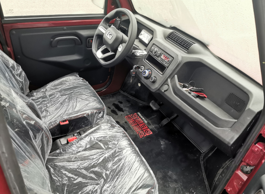 Camion pick-up à vitesse réduite 4KW de Kaiyun Ev avec la double cabine de sièges de la rangée 4