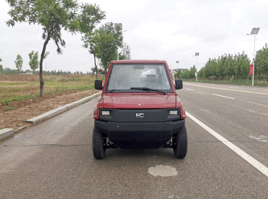 Les camions légers électriques de champ d'exercice de 120KM avec 4 sièges 2 rame la cabine