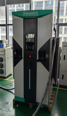 Type adapté aux besoins du client de C.C de CCS2 CCS1 - chargeur 80KW de station de charge de 2 EV