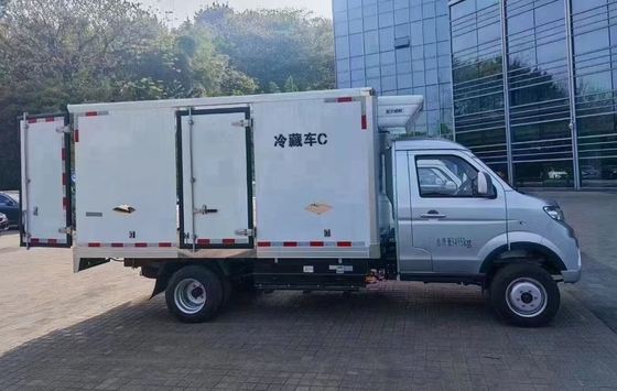 Camion de chargement frigorifié de congélateur de Mini Electric Truck 1.5T pour la livraison de nourriture fraîche