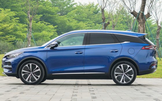 BYD TANG Automotive 4wheel conduisant des voitures de la résistance 7seats SUV EV de kilomètrage de la forme 635KM