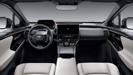 Modèle 2023 de champ d'exercice de Suv EV Chine Toyota BZ4X 400KM de voitures électriques de Toyota Bz4x